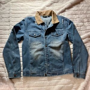All Time Now Spade Collectable Denim Jacket Young Renegades sz Small